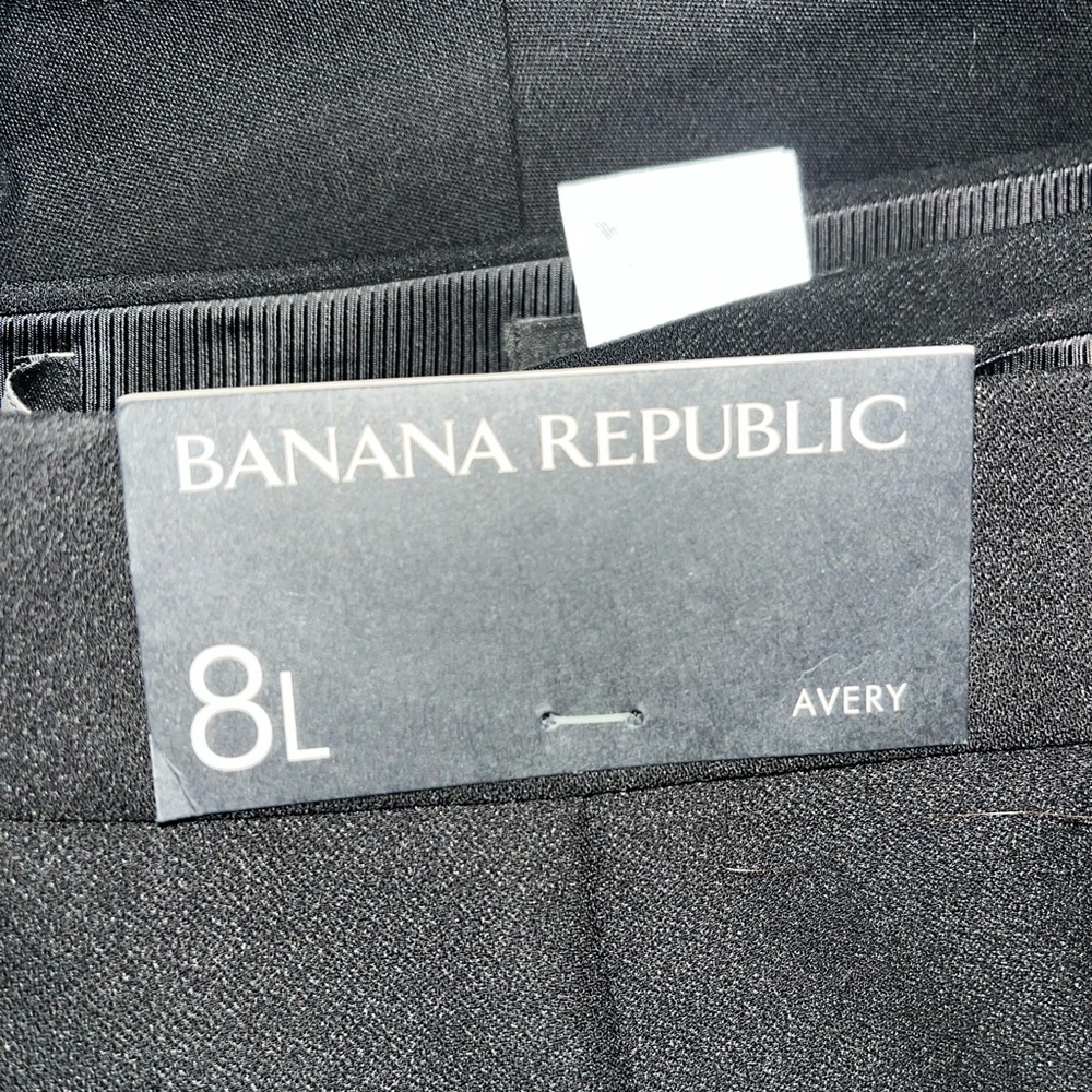 Banana Republic/Jcrew Black Straight-Leg Pants - Picture 6 of 8